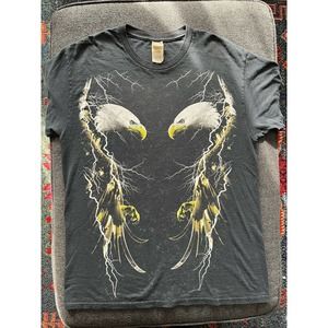 Vintage Eagle and Lightning Medium T-Shirt